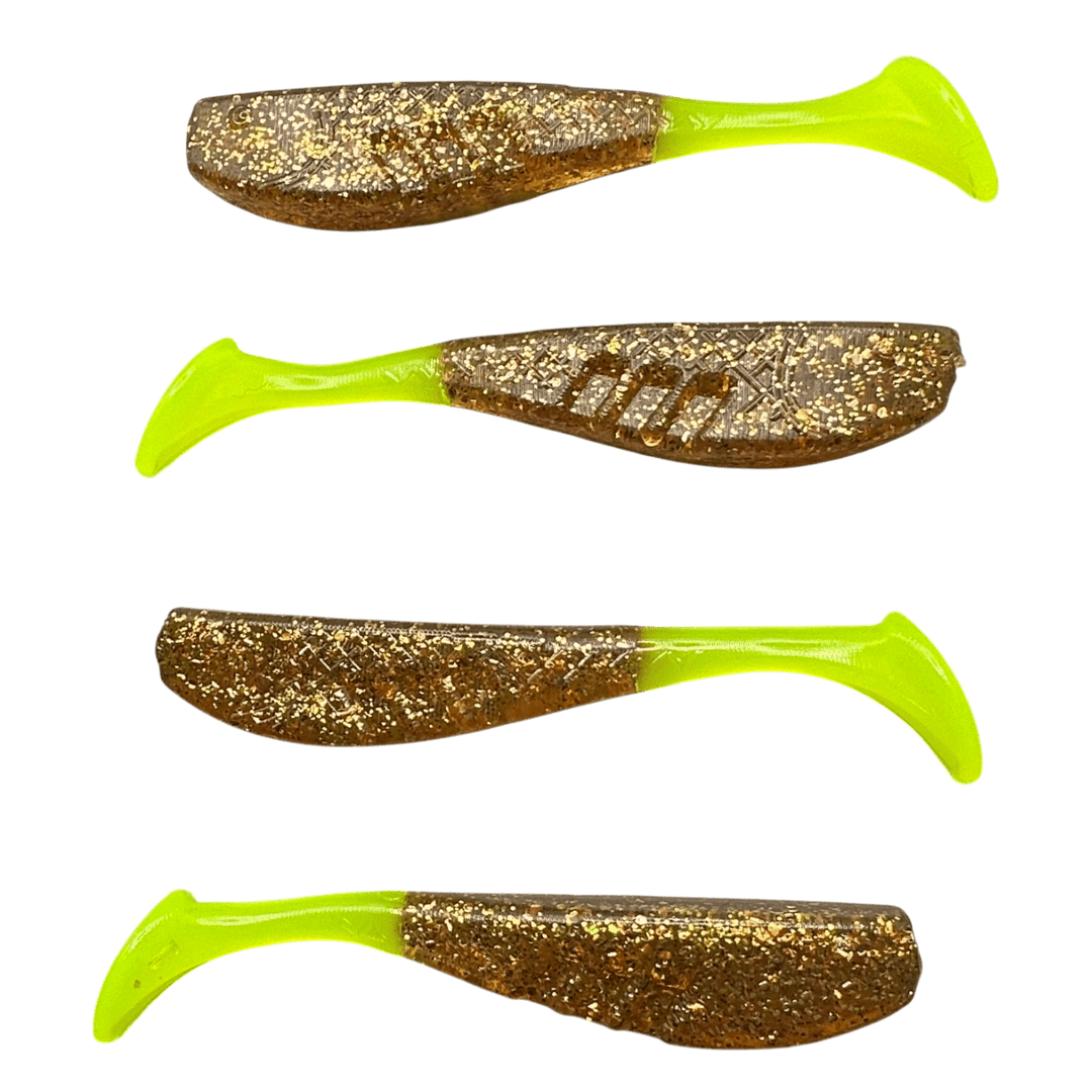 KDEN Lures - 3.5" 365 Shad KDEN Lures SBR Trash 