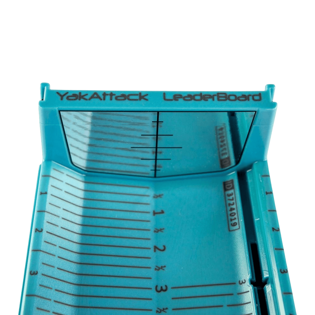 LeaderBoard - 28" Measuring Board with Built-In Identifier Holders and Cull Tabs, Glacier Blue YakAttack 