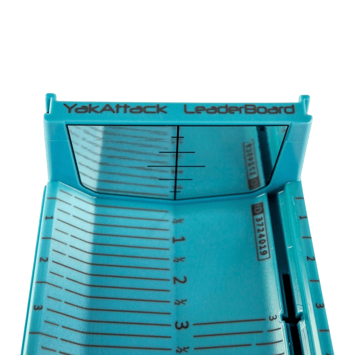 LeaderBoard - 28" Measuring Board with Built-In Identifier Holders and Cull Tabs, Glacier Blue YakAttack 