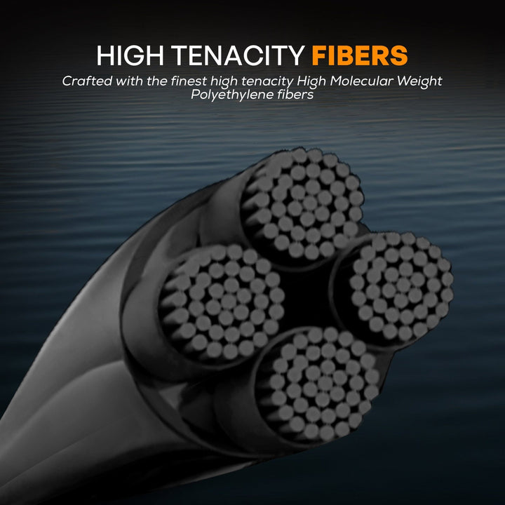 Windtamer Pitch Black Braid Fishing Line FINS Braids 
