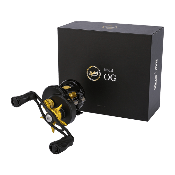 Bates - The O.G. Round Baitcast Reel Bates Fishing Co 