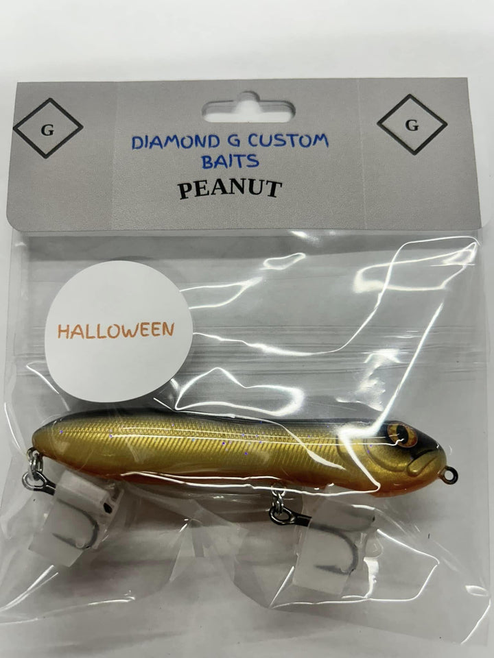 Diamond G Custom Baits - Peanut Diamond G Custom Baits Halloween 