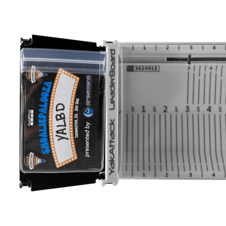 LeaderBoard - 28" Measuring Board with Built-In Identifier Holders and Cull Tabs, Overcast Grey YakAttack 