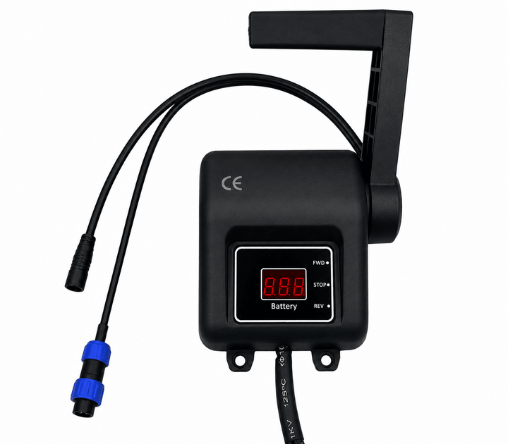 Pro Fish Gear Drop-In Electric Pod Motor System – 12V/24V Hand Throttle Motor for Fin Stalker & Fin Finder Kayaks Line Cutterz 