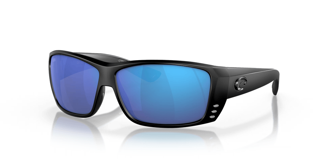 Costa Polarized Sunglasses Accessories Costa Del Mar Cat Cay Blackout Blue Mirror Polarized Glass