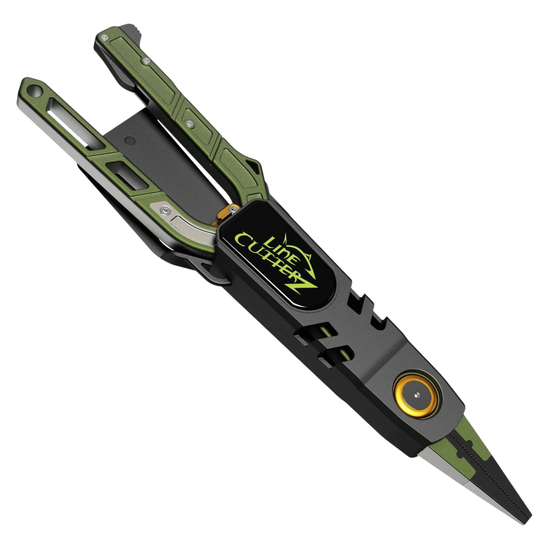 Line Cutterz Elite Deep Reach 12-Inch Fishing Pliers with Retractable Ceramic Line Cutter Line Cutterz 