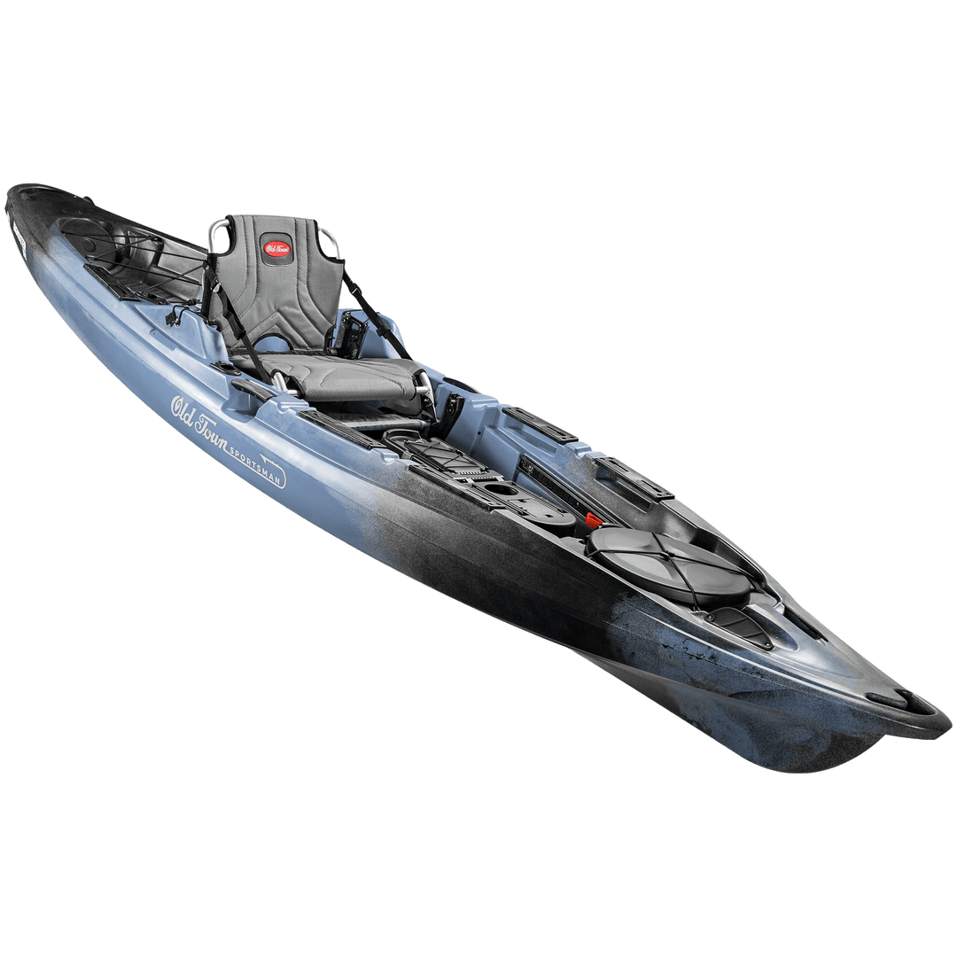 Old Town Sportsman Bigwater 132 Vessels Old Town Canoe Steel Camo 