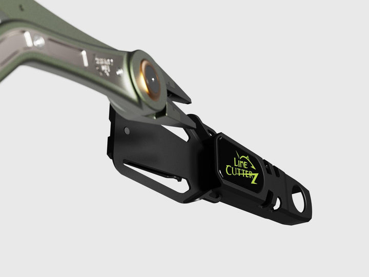 Line Cutterz Elite Deep Reach 12-Inch Fishing Pliers with Retractable Ceramic Line Cutter