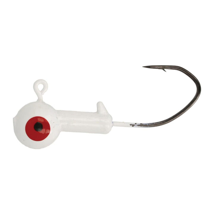 Eagle Claw - Lazer Sharp Pro-V Ball Head Jig Eagle Claw White 1/16oz 