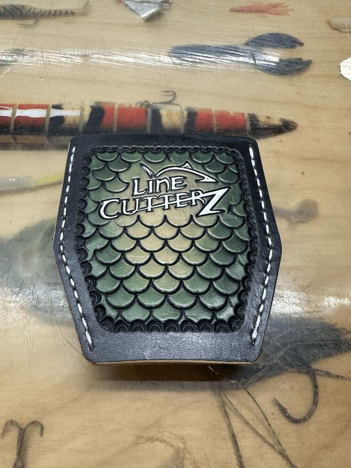 "Limited-Edition" Line Cutterz Elite Pliers with Leather Sheath Tools Line Cutterz Green #28 