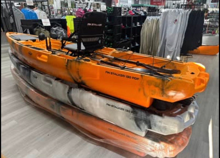 Pro Fish Gear - Fin Stalker 130 Pedal Drive Kayak Kayaks Line Cutterz 