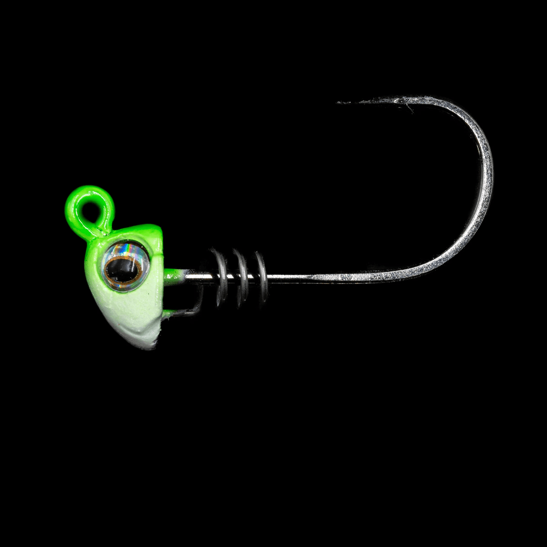 NLBN - 3" Jig Heads NLBN Limesider 1/8oz 