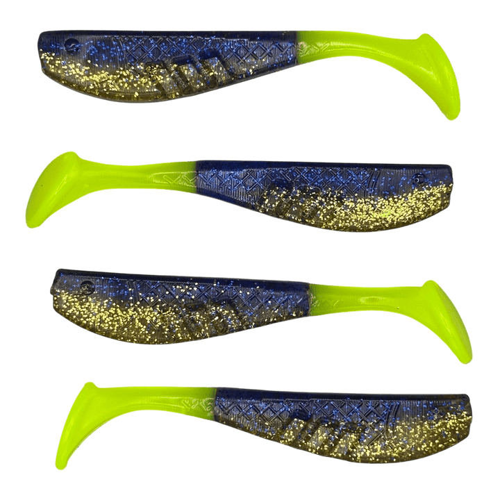 KDEN Lures - 3.5" 365 Shad KDEN Lures King Cake 