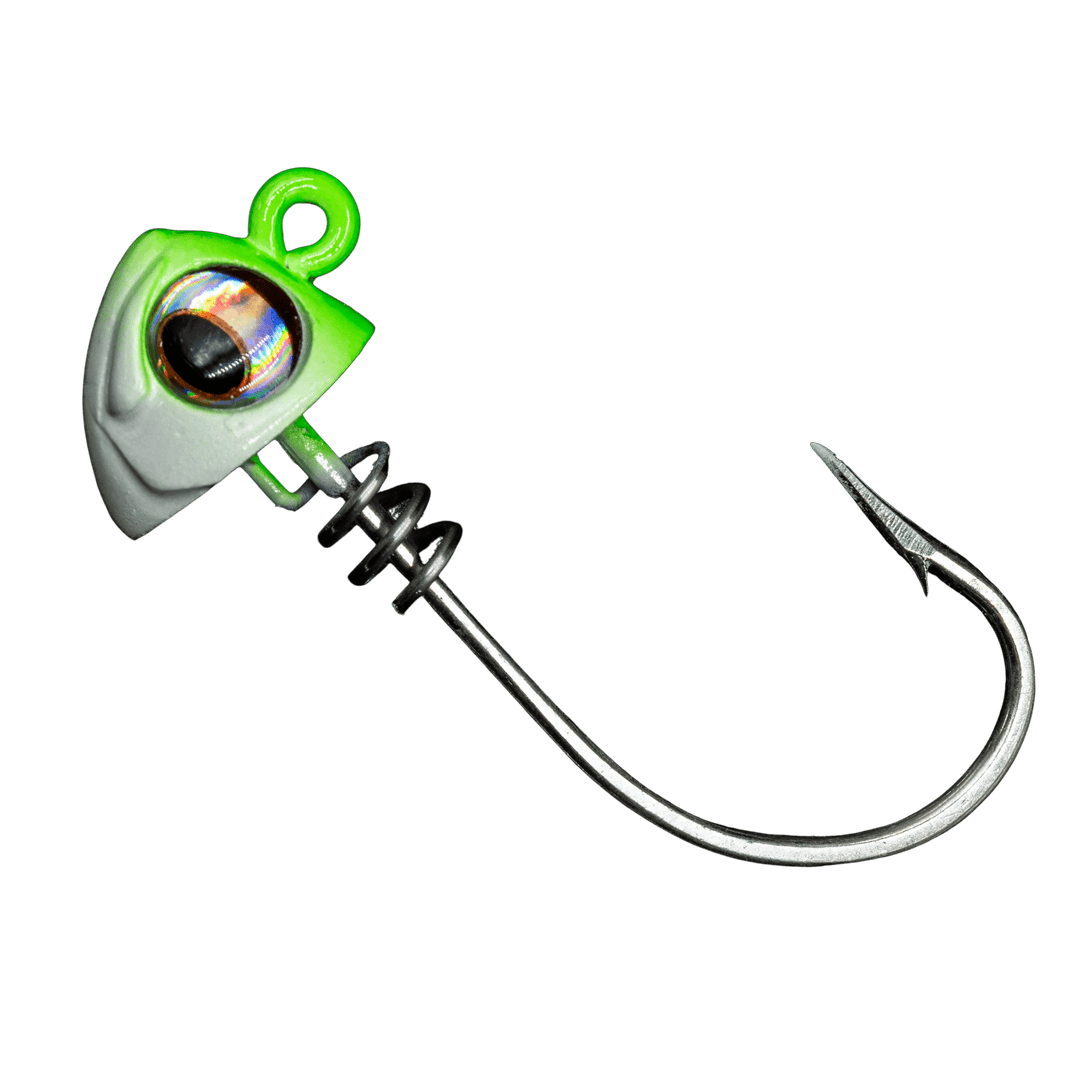 NLBN - 5" Jig Heads NLBN Limesider 1oz 