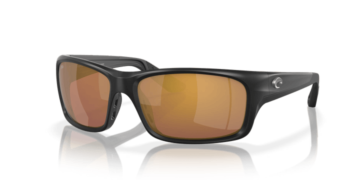 Costa Polarized Sunglasses Accessories Costa Del Mar Jose PRO Matte Black Gold Mirror Polarized Glass
