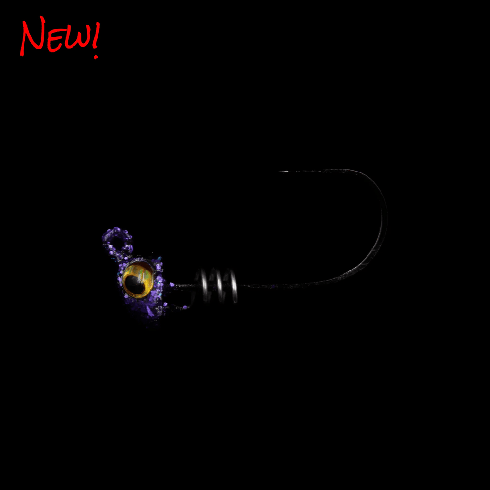 NLBN - 3" Jig Heads NLBN Purple Haze 1/8oz 
