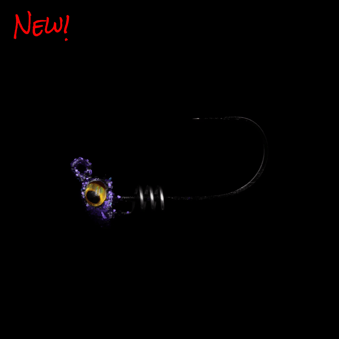 NLBN - 3" Jig Heads NLBN Purple Haze 1/8oz 