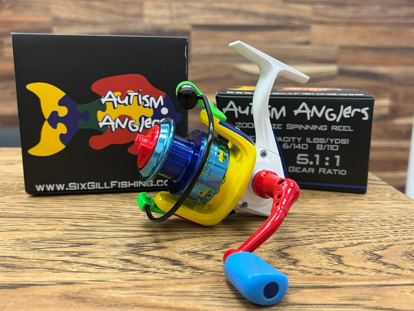 Sixgill Fishing - Autism Anglers Spinning Reel Fishing Reel Sixgill Fishing 