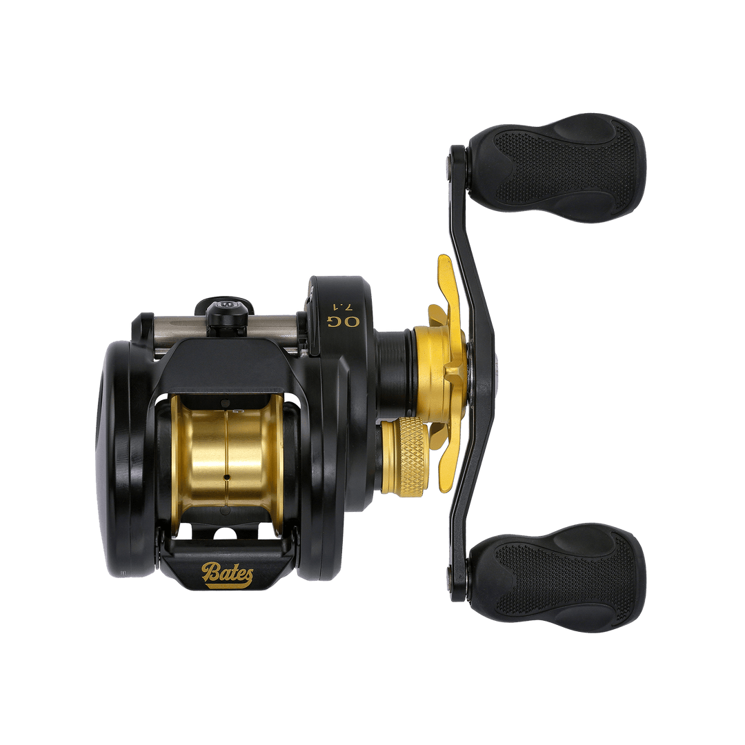 Bates - The O.G. Round Baitcast Reel Bates Fishing Co 