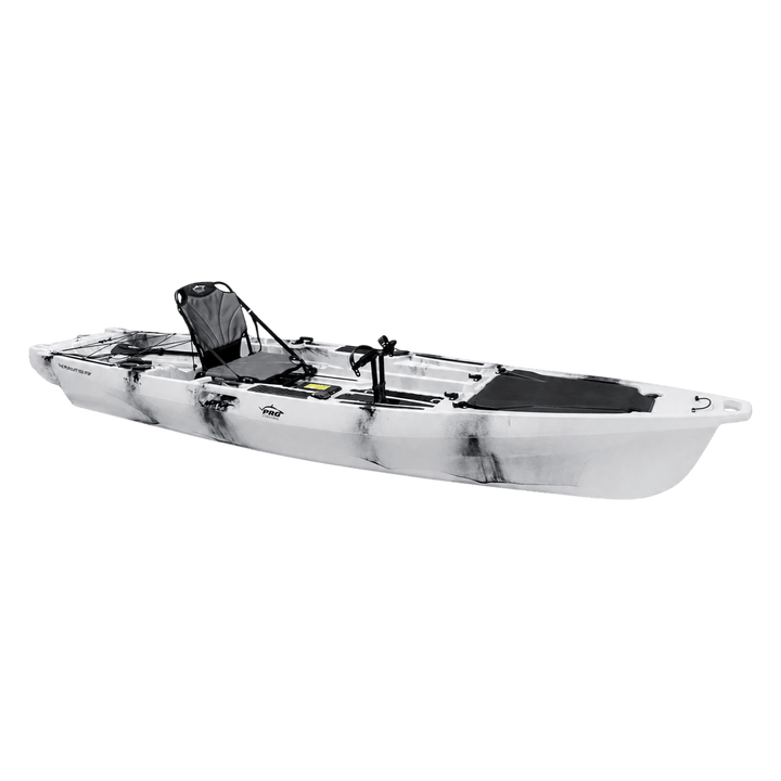 Pro Fish Gear - Fin Stalker 130 Pedal Drive Kayak Kayaks Line Cutterz Arctic Blast 