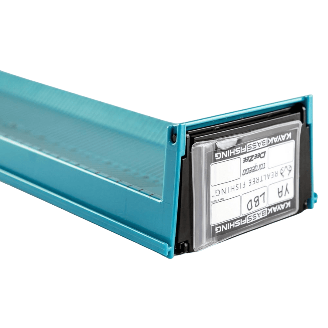 LeaderBoard - 28" Measuring Board with Built-In Identifier Holders and Cull Tabs, Glacier Blue YakAttack 