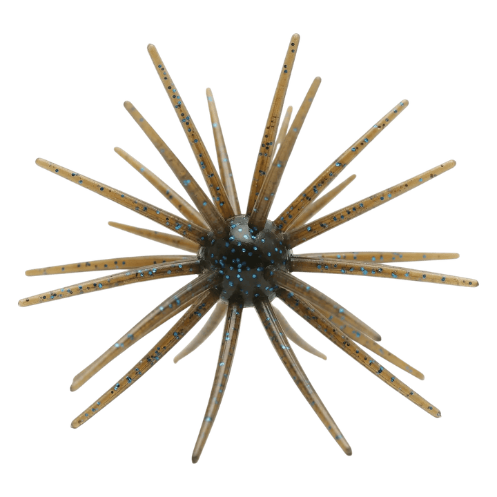 Skinny Bear - Shake'Em Up Urchin Bait Skinny Bear Bass Jigs 19mm Green Pumpkin Oil 