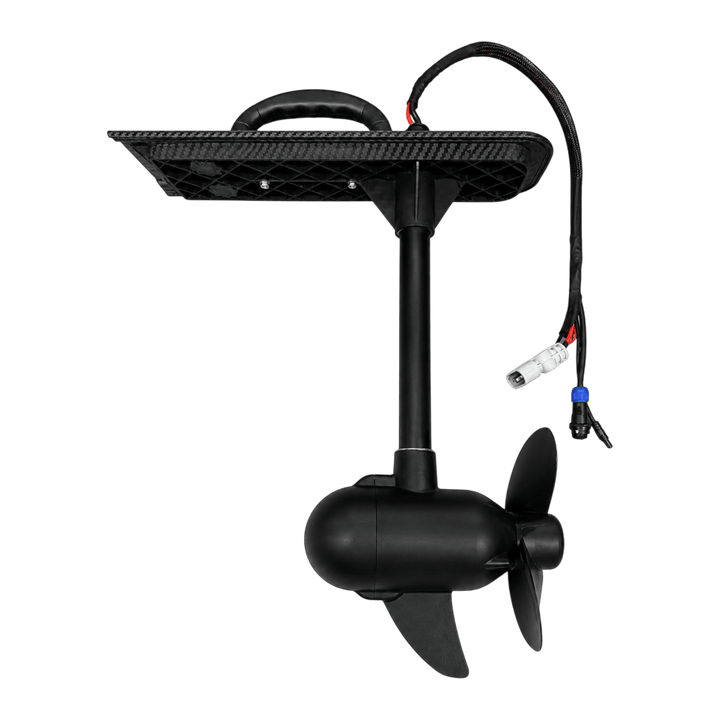 Pro Fish Gear Drop-In Electric Pod Motor System – 12V/24V Hand Throttle Motor for Fin Stalker & Fin Finder Kayaks Vessels Line Cutterz 