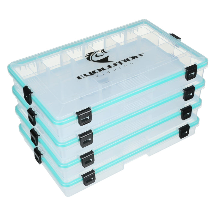 3700 4-Latch Waterproof Tray - Seafoam Waterproof Trays Evolution Outdoor 