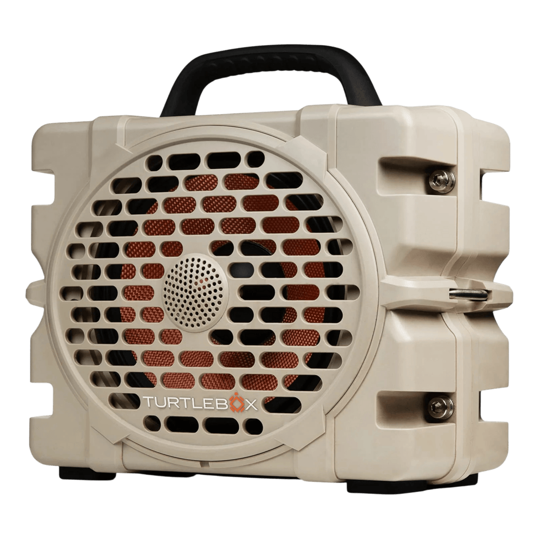 TURTLEBOX Grande Waterproof Portable Big Speaker Accessories Turtlebox Tan 