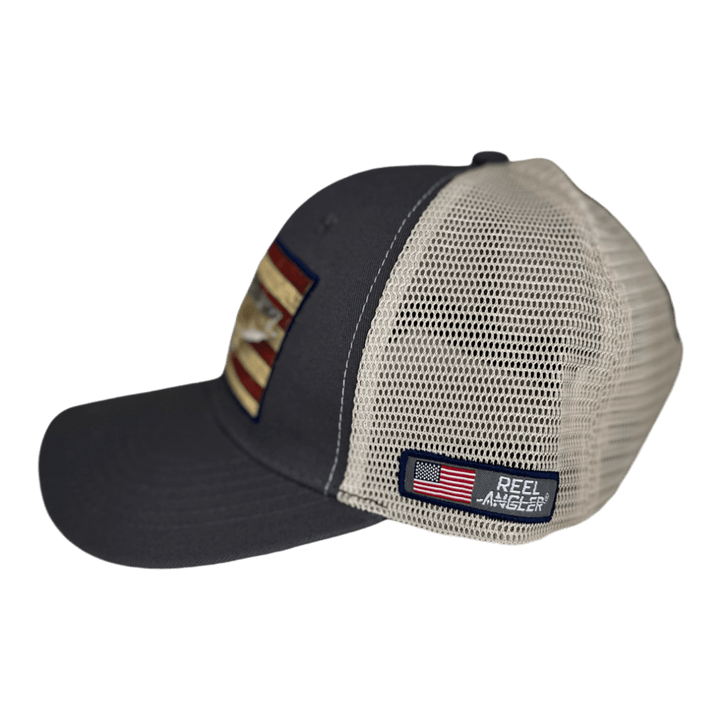 Reel Angler USA Vintage Snapback Line Cutterz 
