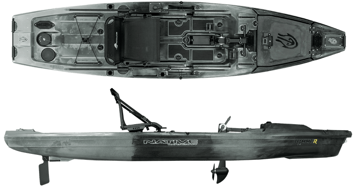 Hammer 1210 Kayak Kayaks Native Watercraft Grey Goose 