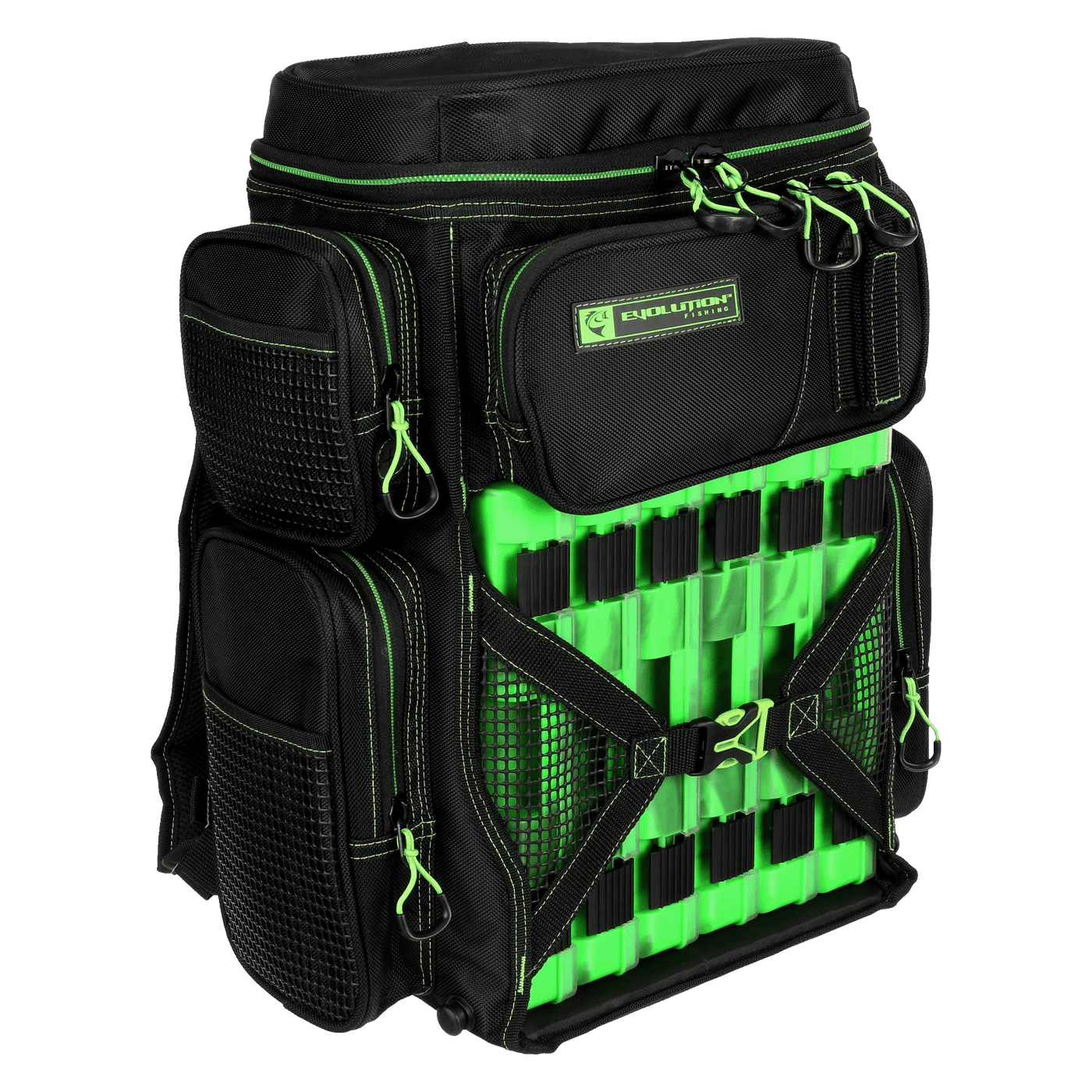 Evolution - Drift Series Tackle Backpack - 3600 Tackle Storage Evolution Outdoor Green 