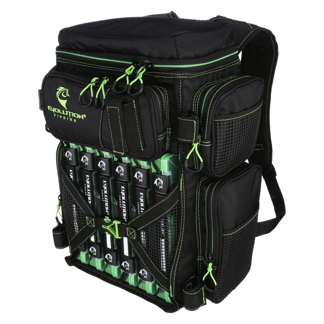 Drift Series 3600 Tackle Backpack with Rod Holders & QuikLatch