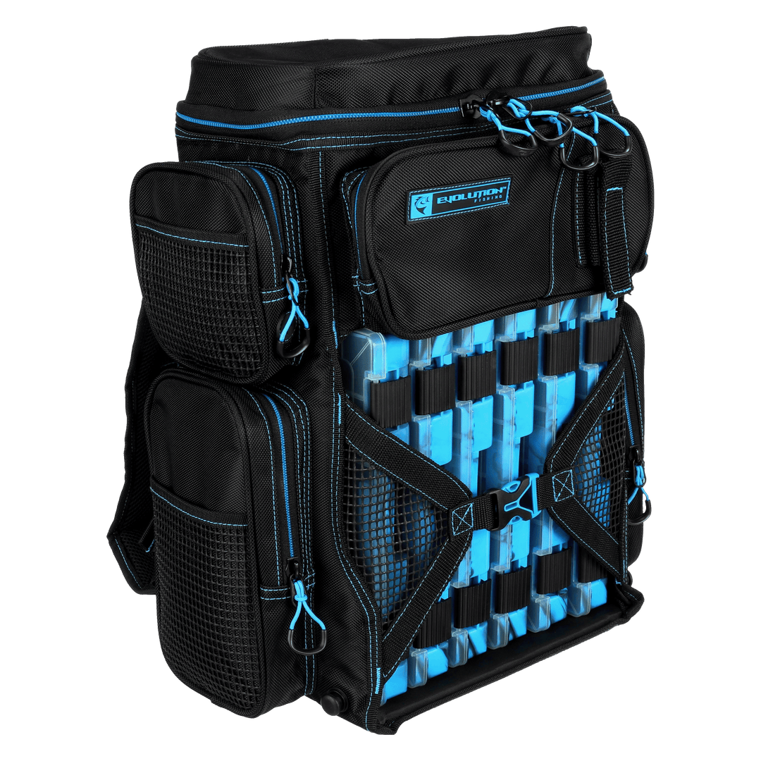 Evolution - Drift Series Tackle Backpack - 3600 Tackle Storage Evolution Outdoor Blue 