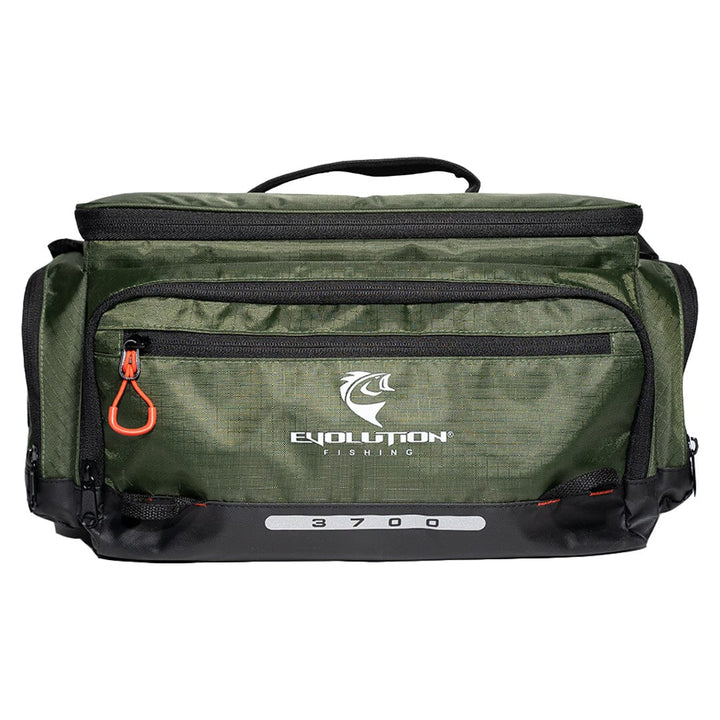 3700 Smallmouth Tackle Bag - Olive Tackle Storage Evolution Outdoor 