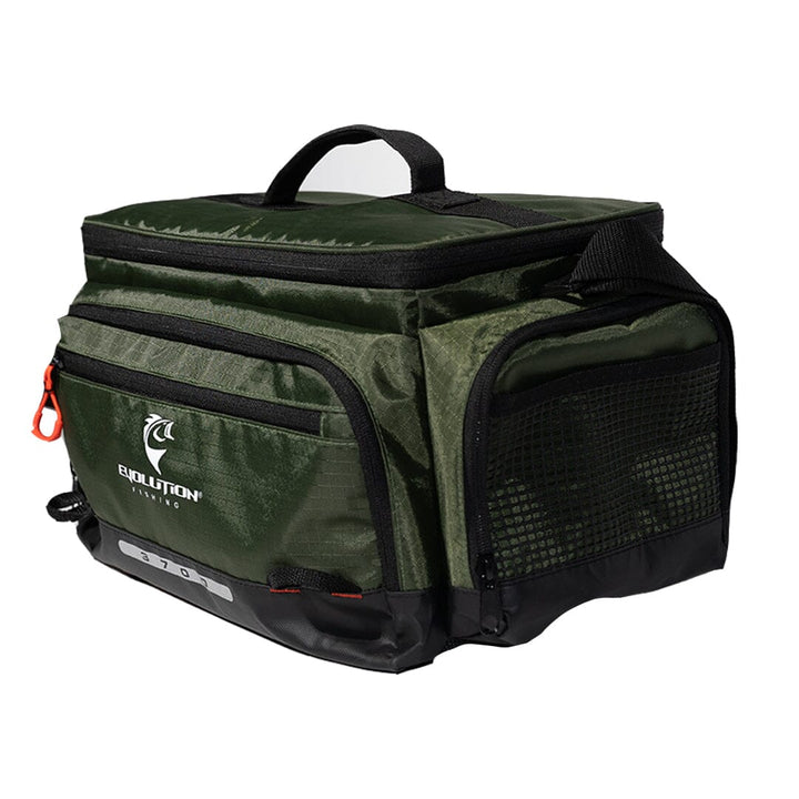 3700 Smallmouth Tackle Bag - Olive Tackle Storage Evolution Outdoor 