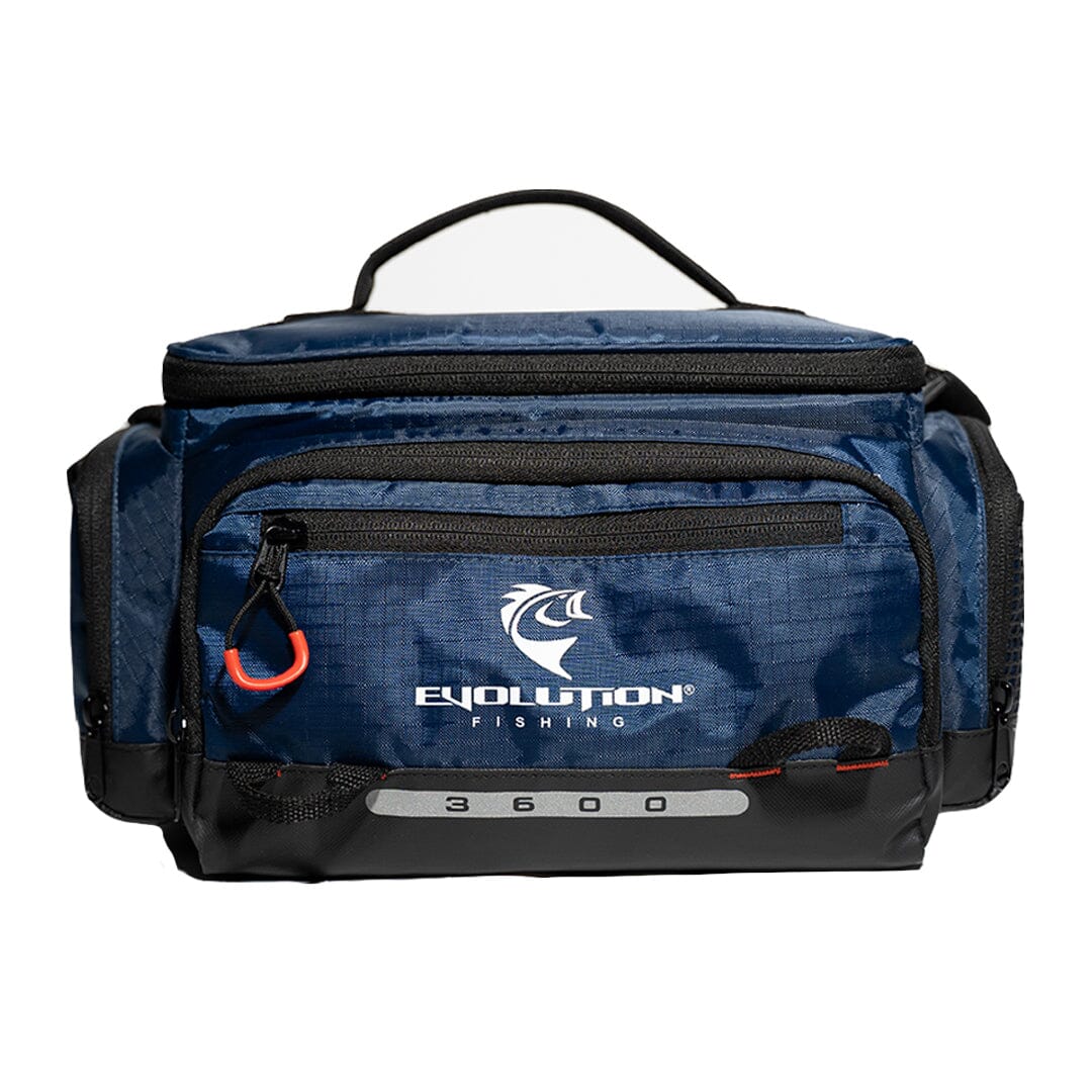 3600 Smallmouth Tackle Bag - Blue Tackle Storage Evolution Outdoor 