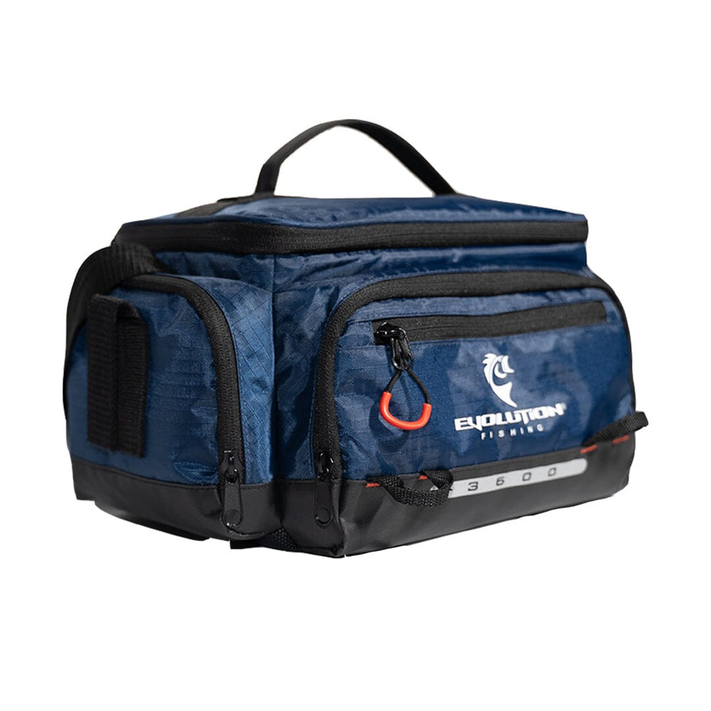 3600 Smallmouth Tackle Bag - Blue Tackle Storage Evolution Outdoor 