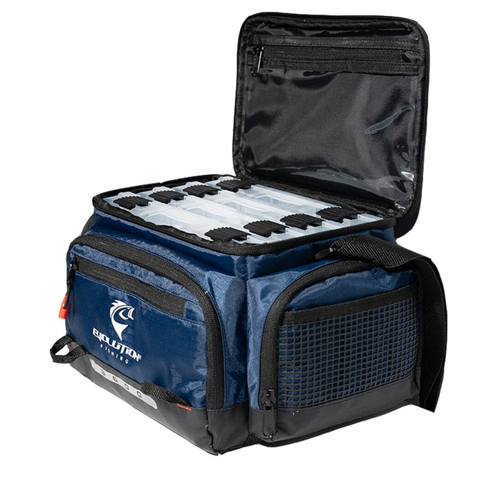 3600 Smallmouth Tackle Bag - Blue Tackle Storage Evolution Outdoor 