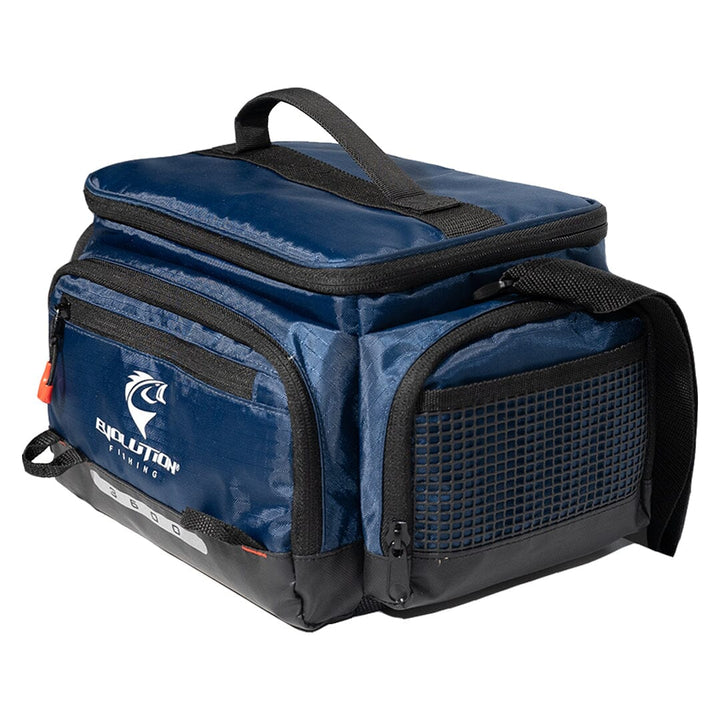 3600 Smallmouth Tackle Bag - Blue Tackle Storage Evolution Outdoor 