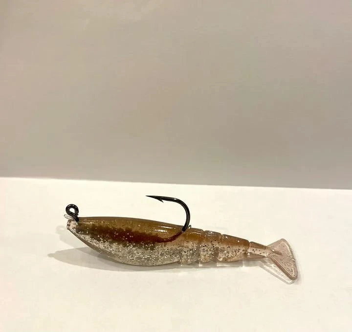 Four Horsemen Tackle - Boom Boom Shrimp Lure Four Horsemen Tackle DS#2 Brown Shrimp 
