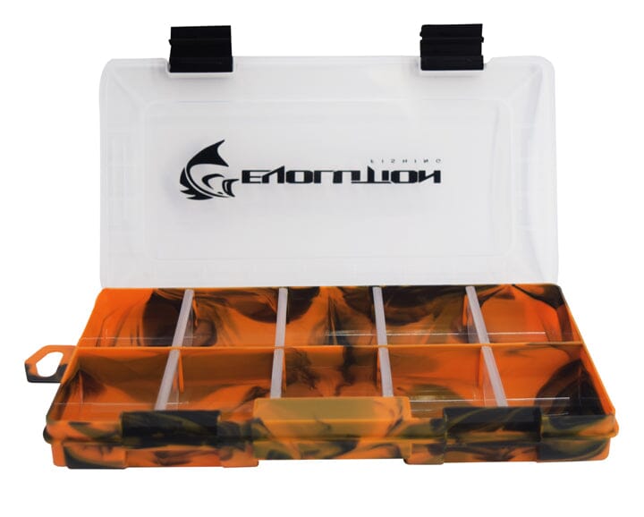 Drift Series 3500 Tackle Tray Tackle Storage Evolution Outdoor Orange Single 