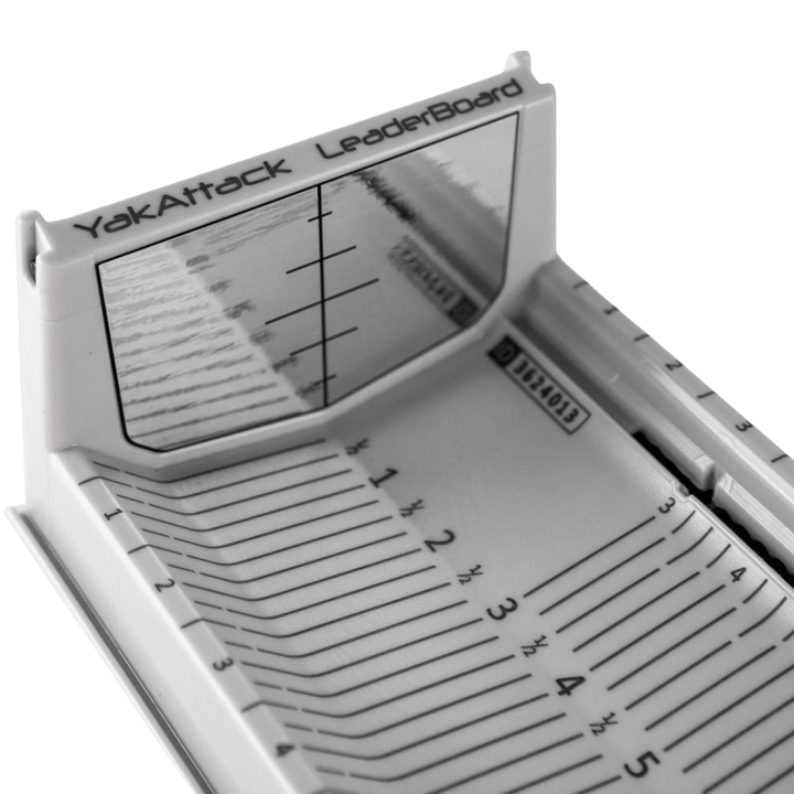 LeaderBoard - 28" Measuring Board with Built-In Identifier Holders and Cull Tabs, Overcast Grey YakAttack 