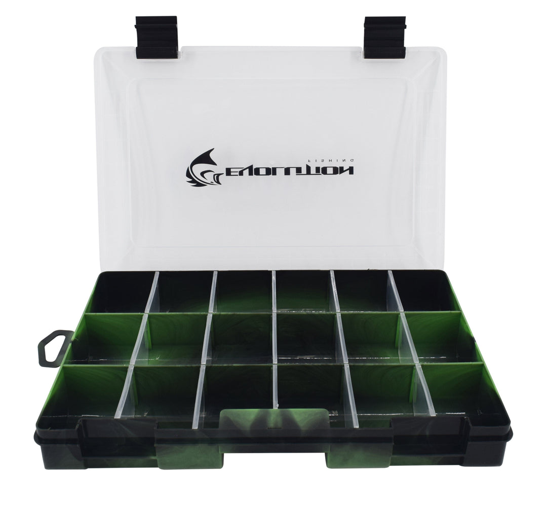 3600 tackle box KastKing HyperSeal Waterproof Box, and 3700 Tackle Boxes for Fishing, Fishing Tackle Organizer with Removable Dividers, Lure Box and When closed Daiwa D-Box - Medium Deep
