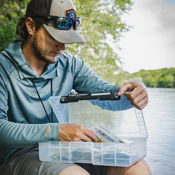 Evolution Fishing Open Deep 3700 Tackle Tray Tackle Storage Evolution Outdoor 