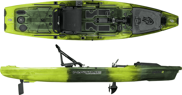 Hammer 1210 Kayak Kayaks Native Watercraft Gator Green 
