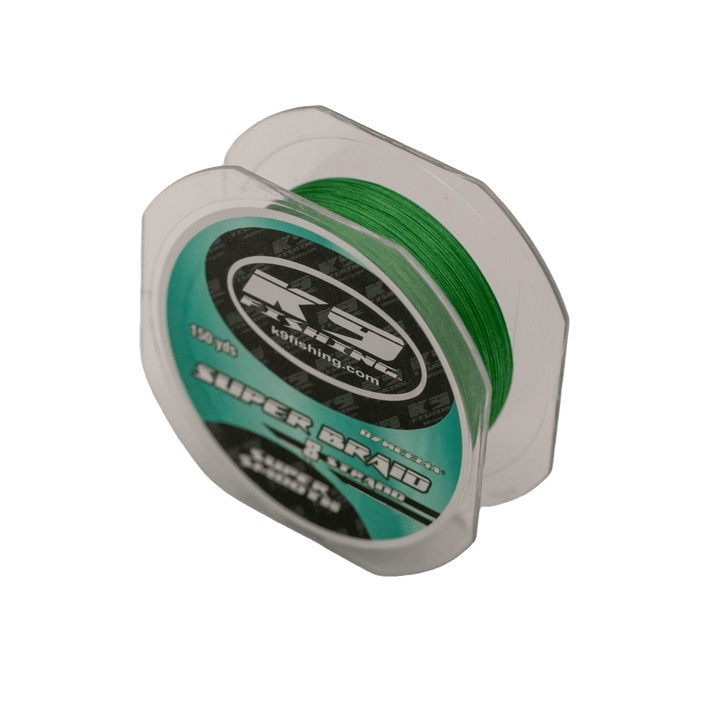 K9 - 8 Strand Super Braid - 150yd Fishing Line K9 Fishing Products, LLC. 