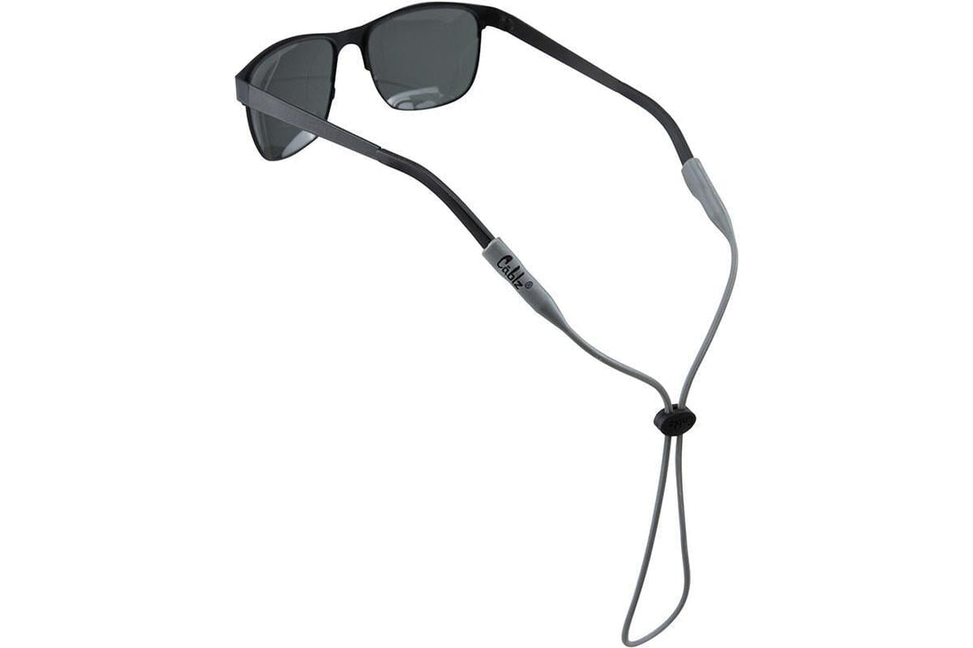 Cablz - Silicone Sunglass Retainer Cablz Grey Universal End 