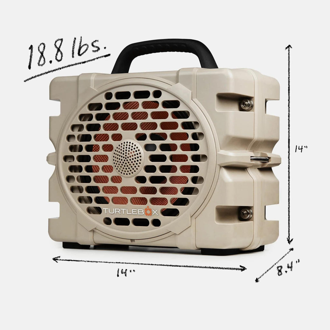 TURTLEBOX Grande Waterproof Portable Big Speaker Accessories Turtlebox 