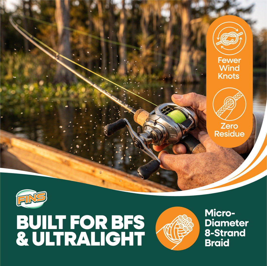 BFS Ultralight Fishing Braid Fishing Line FINS Braids 